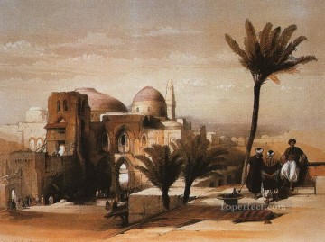 la mezquita de omar david roberts islámica Pinturas al óleo